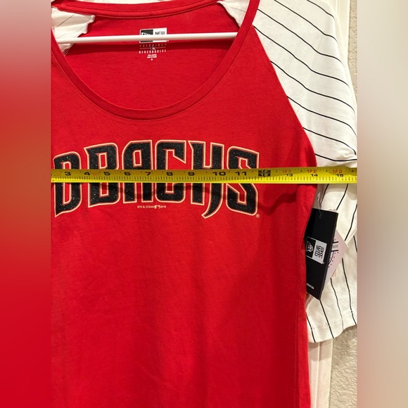 NWT Arizona Diamondbacks 3/4 length sleeve top, size Medium - Picture 10 of 11